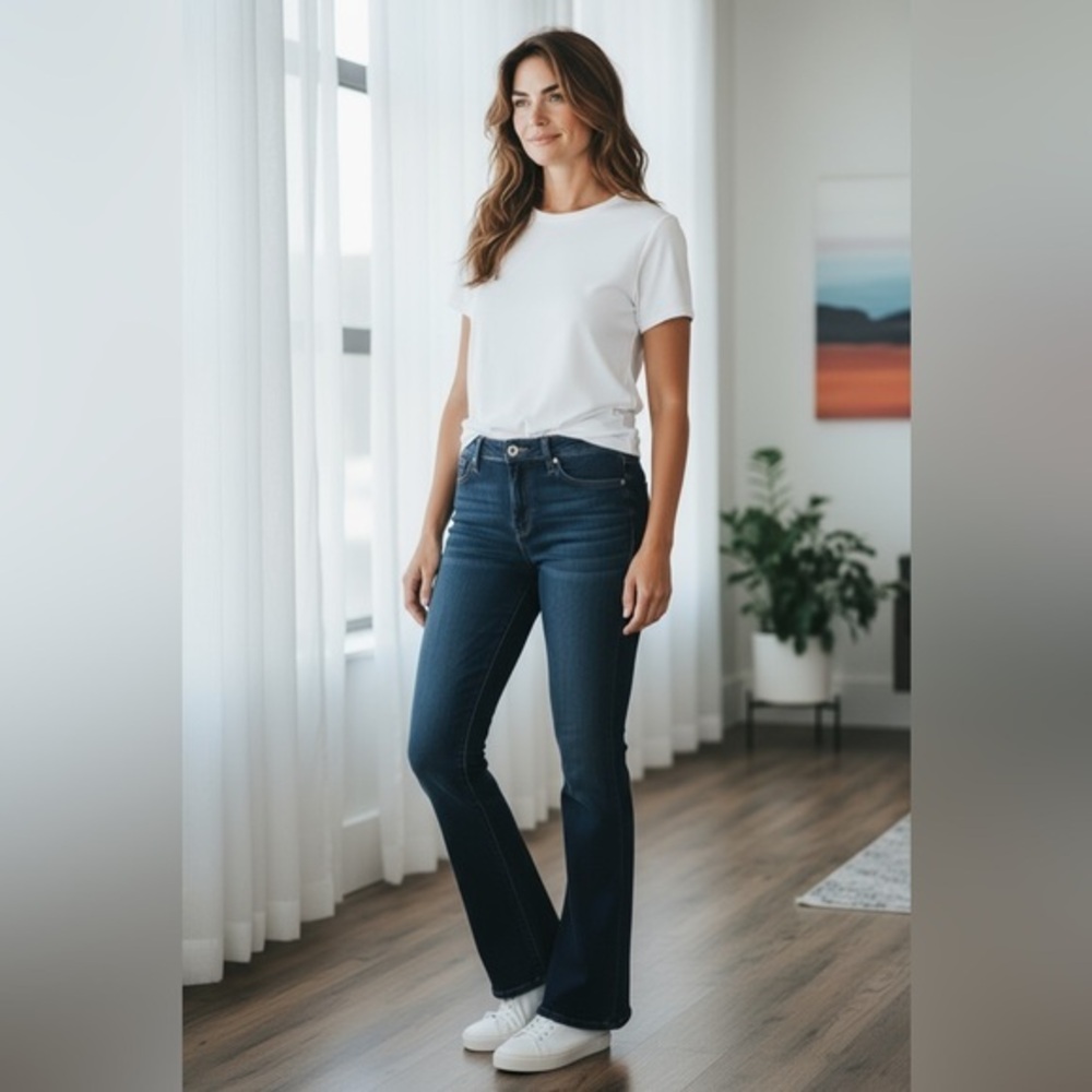 Express boot cut jeans